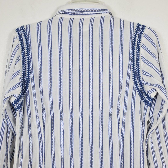 Ariat Womens Angie Button Up Western Shirt Embroidered Long Sleeve White Size M - Picture 8 of 13